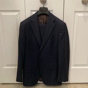 SuitSupply Men’s Napoli Navy Suit - 36R - Lightly Used